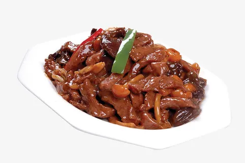 鲍汁鲜菌牛柳条免抠 鲍汁鲜菌牛柳条免抠
