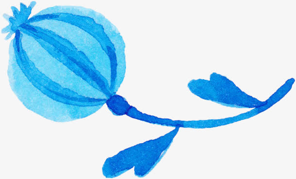 手绘花免抠
