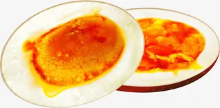 流油咸鸭蛋食物养生免抠