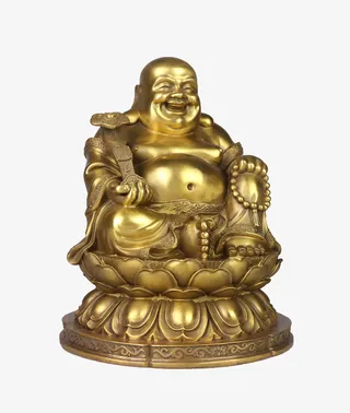 弥勒佛摆件免抠