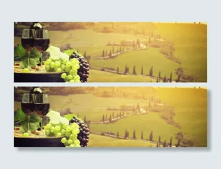 葡萄酒庄园景色高清图片高清