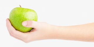 手上的水果免抠