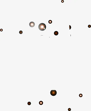 黑色圆形发光背景中秋