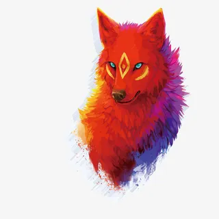 立体动物狐狸素材免抠