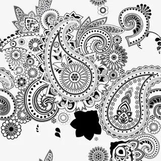 漩涡花纹底纹免抠