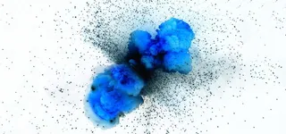 创意蓝色爆炸烟雾设计高清图片高清