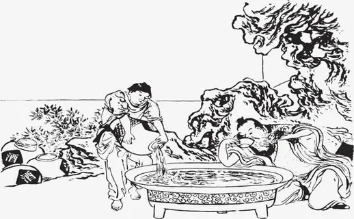 酿酒插图免抠 酿酒插图免抠