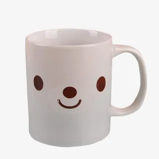 白色陶瓷马克杯DIY免抠