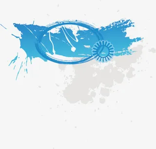 墨迹墨点素材免抠