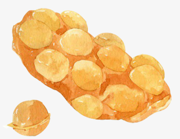 手绘鸡蛋煎饼鸡蛋仔免抠