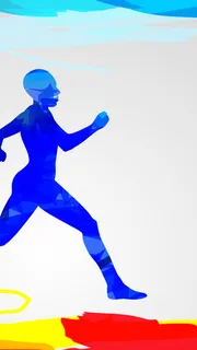 扁平运动H5背景高清