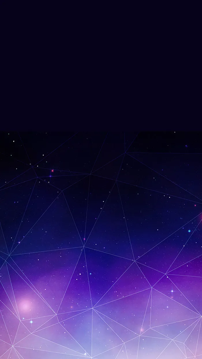 简约几何图形闪烁星空H5背景高清