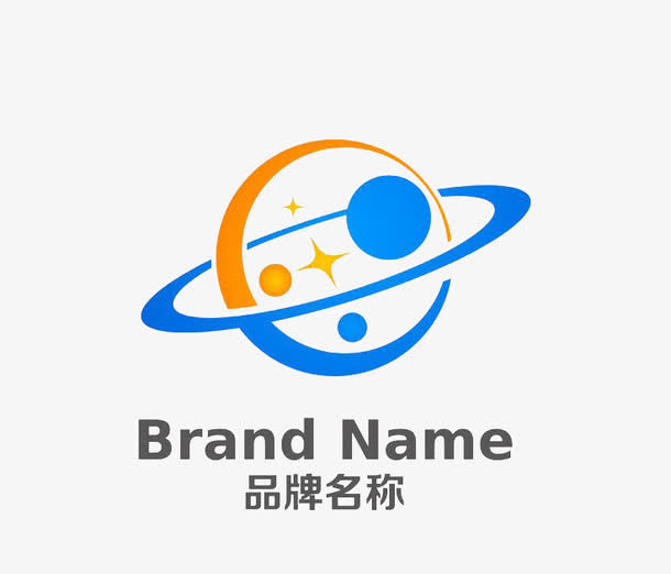 网络科技logo创意图标免抠
