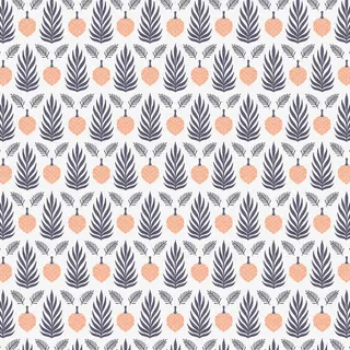 装饰花纹叶子水果背景图案