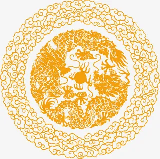 金色龙免抠