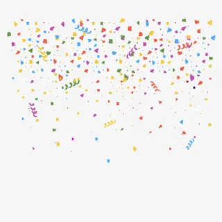 节日彩带元素免抠