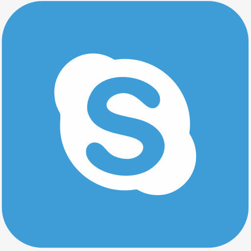 标志标识SSkype社交网络图标免抠