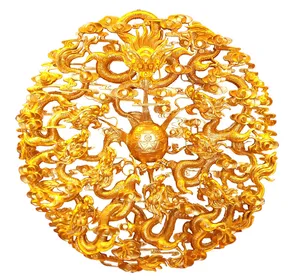 200dpi超酷的金龙云纹PSD素材高清