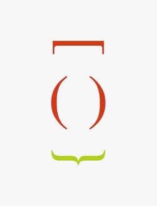 糖果色括号免抠