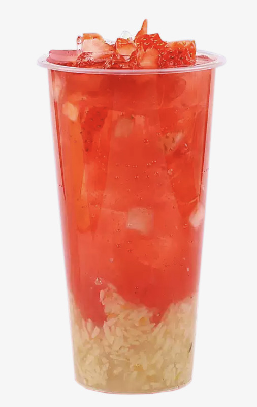 酒酿莓莓奶茶免抠