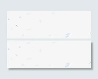 纯白色底纹有浅蓝色花瓣免抠