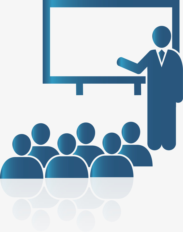 培训人员设计图标免抠