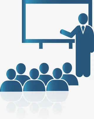 培训人员设计图标免抠