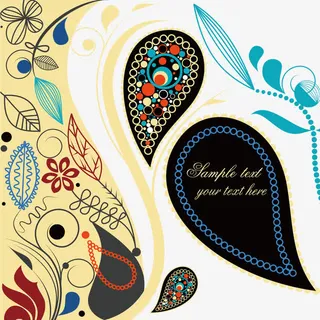 民族风图案矢量图免抠