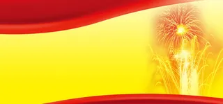 烟花红绸背景图高清