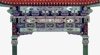 传统古典门免抠