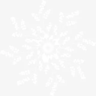 白色梦幻雪花免抠