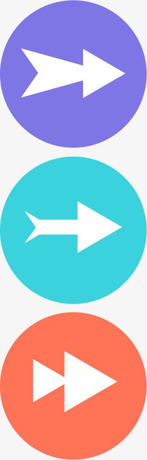 箭头指示图标免抠