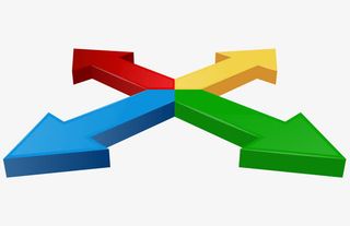 平面360度箭头免抠