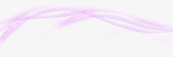 紫色手绘唯美线条设计节日免抠
