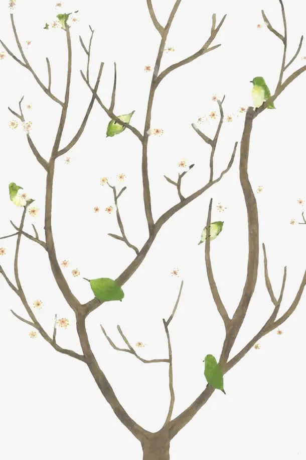树枝免抠