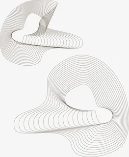 设计元素网线条纹免抠