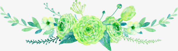 边框花朵免抠