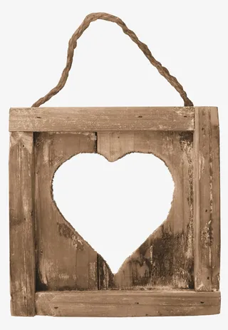 手绘相框卡通素材 木质相框免抠