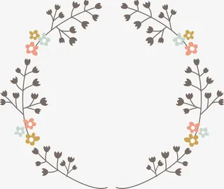 小清新元素免抠