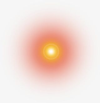 光圈活动海报红色卡通效果免抠