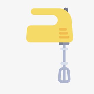 黄色打蛋机免抠