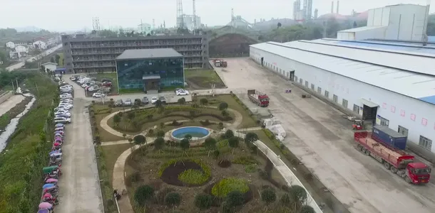 陶瓷厂的概貌免抠背景摄影风景元素
