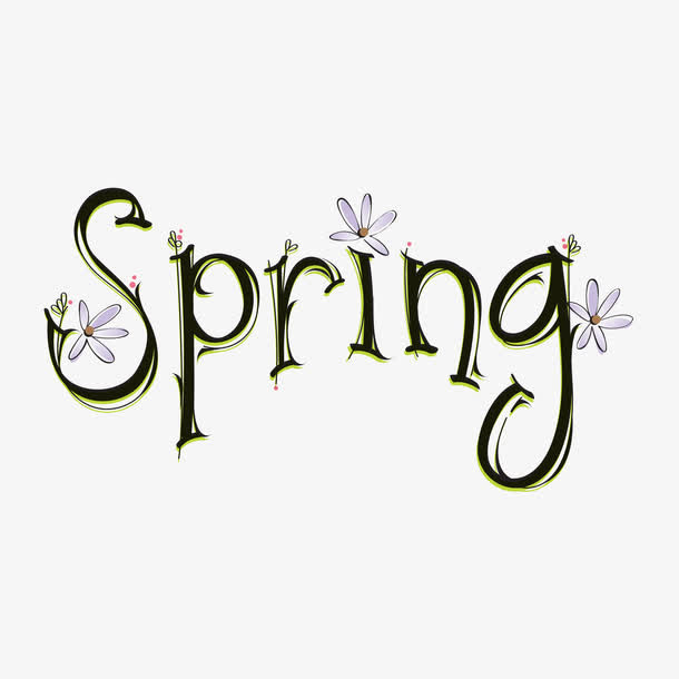 春天Spring免抠