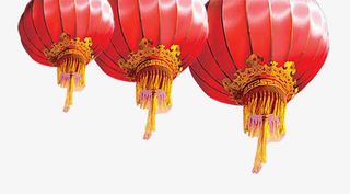 灯笼元素免抠