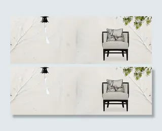 布艺沙发促销简约灰色banner高清