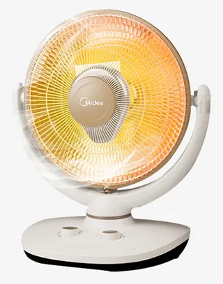 美的迷你小太阳取暖电器免抠