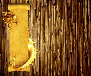 中国龙颓废背景高清