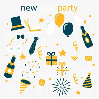 新年元素免抠