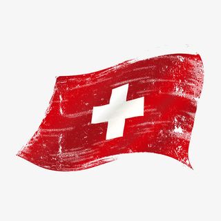 瑞士国旗免抠