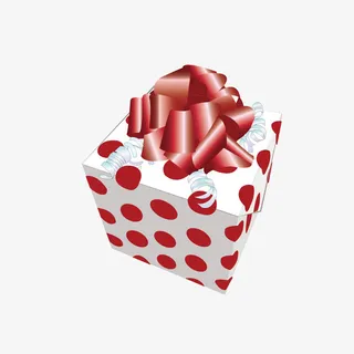 卡通文艺精美礼盒设计包装设计免抠